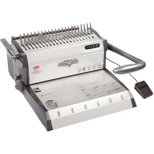 ENCUADERNADORA DE CANUTILLO INTIMUS CW-200E DUO