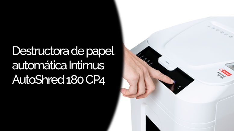 Destructora de papel automática Intimus AutoShred 180 CP4