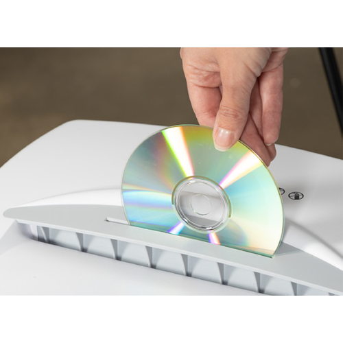 LA DESTRUCTORA INTIMUS 350 CP4 DESTRUYE CD, GRAPAS, TARJETAS DE CREDITO