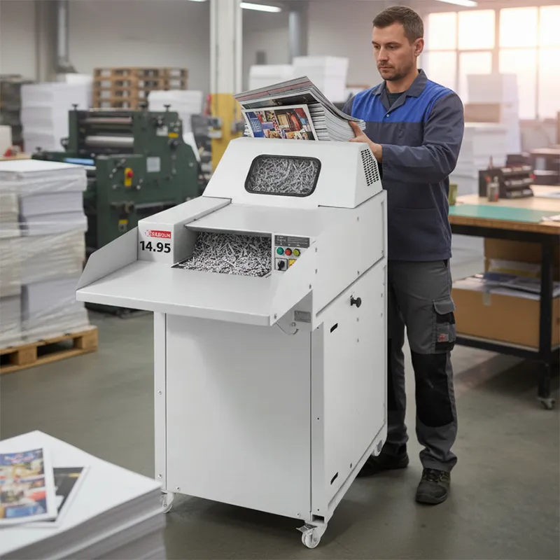 Destructora de alta capacidad