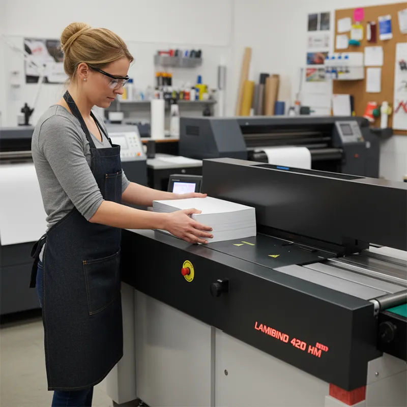 Encuadernadora de cola caliente